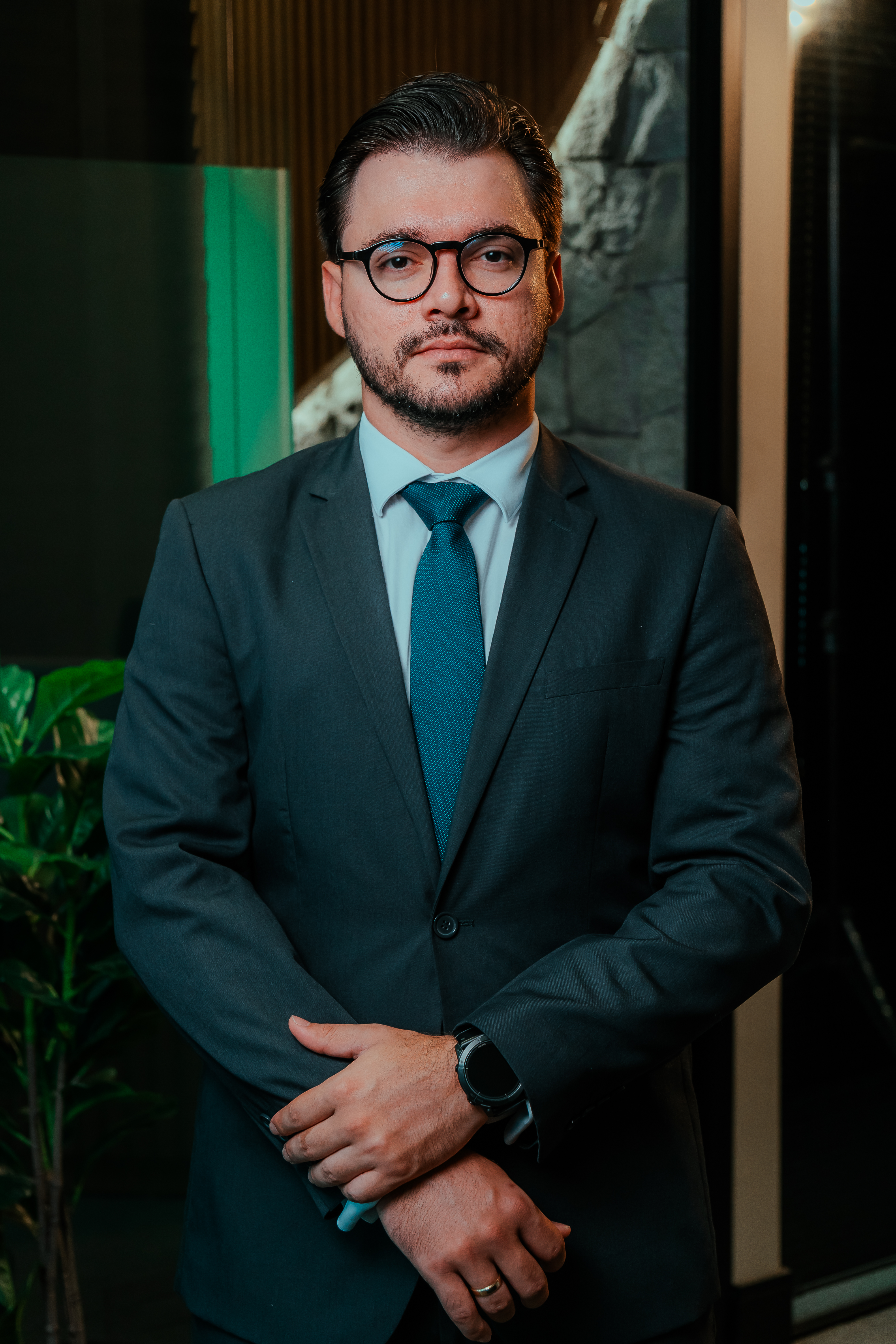 Retrato de Diovane Franco Rodrigues, Advogado e Professor.
